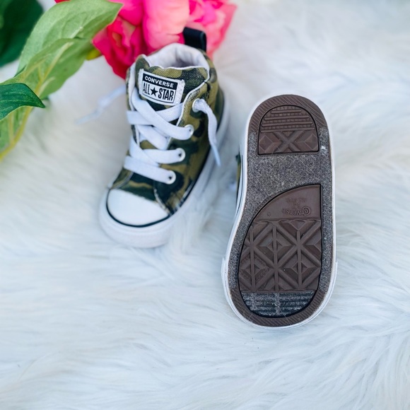 Baby/Toddler Converse Camo High Top Sneakers - Picture 7 of 8